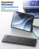 VEN-DENS VD-KB001 Foldable Wireless Keyboard (BLACK) (Only Ground Shipping)