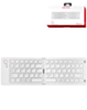 VEN-DENS VD-KB001 Foldable Wireless Keyboard (WHITE) (Only Ground Shipping)
