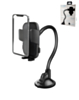 FlexGRIP Gooseneck Suction Cup Car Mount - BLACK (Only Ground Shipping)