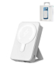 MagSafe Foldable Magnetic Power Bank (WHITE) 15W Wireless  / 20W PD Power Bank with USB-C (10000 mAh) (Only Ground Shipping)
