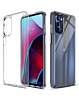Moto G52 Hybrid Case with Air Cushion Technology - CLEAR (Only Ground Shipping)