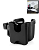 Brookstone Stroller Cup and Phone Holder (BLACK) (Only Ground Shipping)