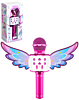 Girls Metallic Sing-Along Karaoke Speaker Microphone with Detachable Wings (Only Ground Shipping)