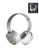 Glitter Wireless Headphones (WHITE) (Only Ground Shipping)