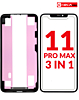 Order the 3-in-1 set with Front Glass, Frame, and OCA for iPhone 11 Pro Max, G Plus OCA Pro.