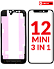 3in1 (Front Glass + Frame + OCA) for iPhone 12 Mini (G+ Oca Pro)