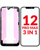 G+ OCA PRO 3-in-1 (Front Glass + Frame + OCA) for iPhone 12 Pro Max