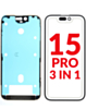 G+ OCA PRO 3-in-1 (Front Glass + Frame + OCA) for iPhone 15 Pro