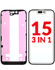 G+ OCA PRO 3-in-1 (Front Glass + Frame + OCA) for iPhone 15 (Premium)