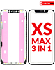 Buy the premium 3-in-1 front glass, frame, and OCA for iPhone XSM, G+ OCA Pro.