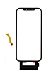 4in1 (Front Glass + Frame + Short Touch + OCA) with IC for iPhone 12 Pro Max (G+ Oca Pro)