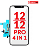 Shop the 4-in-1 Front Glass, Frame, Short Touch, and OCA for iPhone 12 Pro and 12 G Plus OCA Pro.
