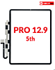G+Oca Pro Touch Screen Digitizer for iPad Pro 12.9 (5th Gen / 2021)