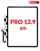 G+Oca Pro Touch Screen Digitizer for iPad Pro 12.9 (6th Gen / 2022)