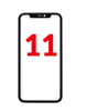 G+ OCA PRO 3-in-1 (Front Glass + Metal Frame + OCA) for iPhone 11 (Pack of 5)