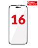 Shop the front glass with OCA pack of 5 for iPhone 16 G Plus OCA Pro