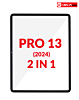2in1 Front Glass with OCA (Premium) for iPad Pro 13 (2024) (G+ Oca Pro)