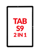 G+ OCA PRO 2-in-1 (Front Glass + OCA) for Galaxy Tab S9 (X710) (BLACK) (Premium)