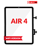 Front Glass with Touch Screen Digitizer (Premium) (WiFi Version) for iPad Air 4 (G+ Oca Pro)