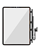 G+Oca Pro for iPad Pro 11" 3rd Gen (2021) / iPad Pro 11" 4th Gen (2022) Touch Screen Digitizer (BLACK) (Premium)