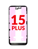 G+ OCA PRO Metal Frame for iPhone 15 Plus (Pack of 5)