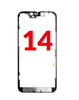 G+ OCA PRO Metal Frame for iPhone 14 (Premium) (Pack of 5)