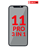 Grab the wholesale deals on the 3-in-1 set with front glass, polarizer film, and OCA for iPhone 11 Pro.