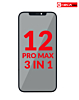 Order the 3-in-1 front glass, polarizer film, and OCA for iPhone 12 Pro Max.






