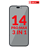 Buy the 3in1 set for iPhone 14 Pro Max, which includes Front Glass, Polarizer Film, and OCA.
