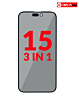 Buy the 3-in-1 front glass with polarizer film and OCA for iPhone 15.