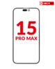 Front Glass with OCA (Single Pack) for iPhone 15 Pro Max (G+ Oca Pro)