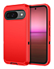 Heavy Duty Case for Google Pixel 10 Pro XL (RED & BLACK) (Only Ground Shipping)