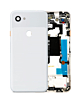 Housing Frame with Small Components Pre-Installed for Google Pixel 3A XL (CLEARLY WHITE) (Service Pack