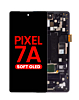 OLED Assembly with Frame for Pixel 7A (Without Fingerprint Sensor) (Aftermarket OLED)