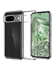 Google Pixel 8A Hybrid Case with Air Cushion Technology - CLEAR (Only Ground Shipping)