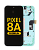 OLED Assembly with Frame (with Finger Print Sensor) for Google Pixel 8A (ALOE) (Premium)