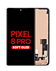 OLED Assembly with Frame for Google Pixel 8 Pro (Without Fingerprint Sensor) (Aftermarket OLED)