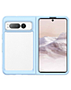 Google Pixel Fold Hybrid Bumper Transparent Case - BLUE (Only Ground Shipping)