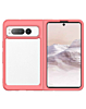 Google Pixel Fold Hybrid Bumper Transparent Case - PINK (Only Ground Shipping)