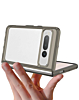 Google Pixel Fold Hybrid Bumper Transparent Case - SMOKE (Only Ground Shipping)