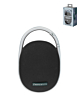 Splash HOOK - Portable Speaker with Clip - BLACK (Only Ground Shipping)