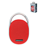 Splash HOOK - Portable Speaker with Clip - RED (Only Ground Shipping)