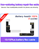 I2C Device-Free Solderless Battery Repair Flex Cable for iPhone 15 / 15 Plus (Not Returnable)