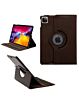 360 Degree Rotating Swivel Stand Case - BROWN for iPad Air 11 2024 / Pro 11 (1st / 2nd / 3rd / 4th) / Air 4 / Air 5 (Only Ground Shipping)