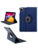 360 Degree Rotating Swivel Stand Case - DARK BLUE for iPad Air 11 2024 / Pro 11 (1st / 2nd / 3rd / 4th) / Air 4 / Air 5 (Only Ground Shipping)