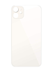Buy the Back Glass with a bigger camera hole for iPhone 11, no logo, in white.