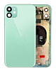 Grab the wholesale deals on the Back Housing Frame with small components pre-installed for iPhone 11, no logo, in green.