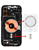 iPhone 12 Pro Max / 12 Pro / 12 Magnet for Back Glass Wireless Charging (Premium)