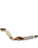 Charging Port Flex Cable for iPhone 4 CDMA (WHITE) (Premium)