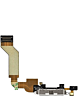 Charging Port Flex Cable for iPhone 4S (WHITE) (Premium)